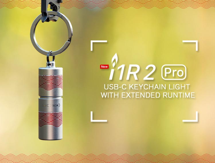Olight i1R 2 Pro: Bright Keychain Flashlight- Olight
