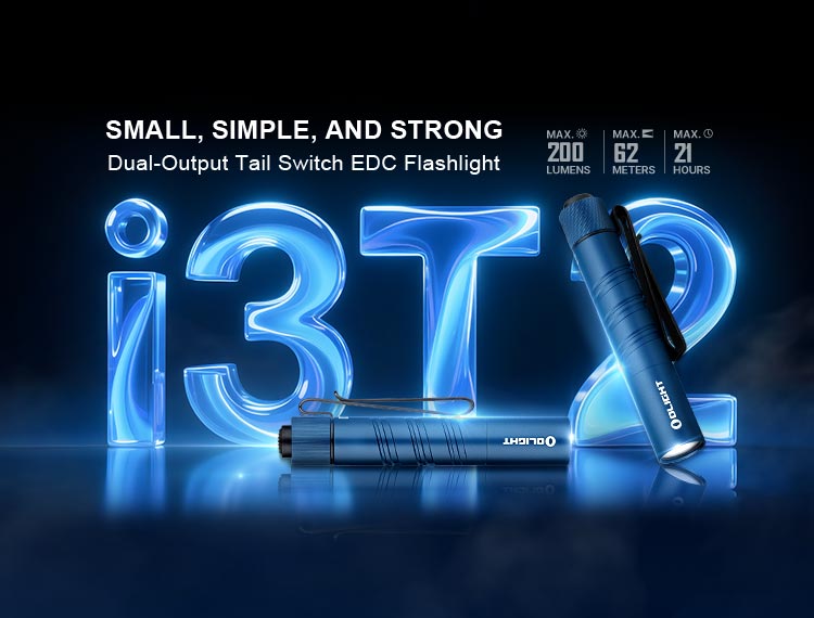 i3T EOS Small EDC Flashlight Olight