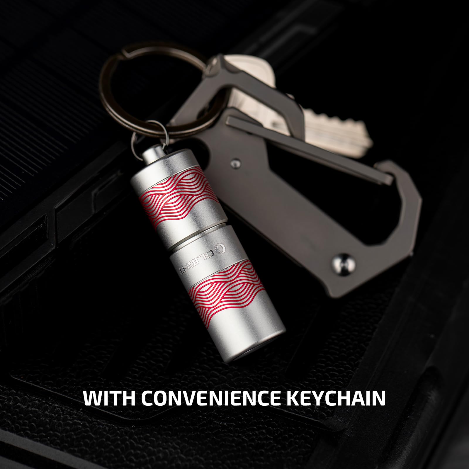 i1R 2 Pro Keychain Flashlight 180 Lumens USB C Rechargeable EDC