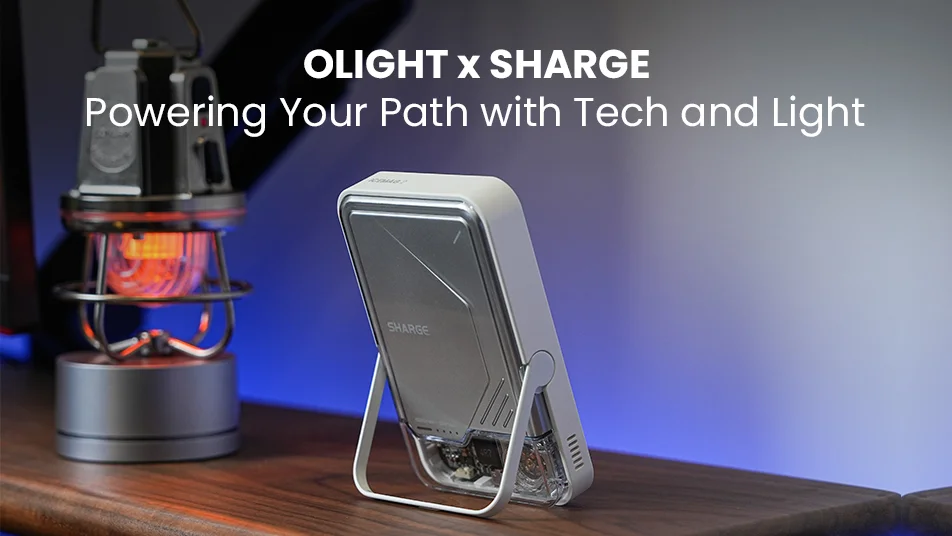 Olight × SHARGE: Powering Your Path with Tech and Light +Social Media Giveaway Now Live