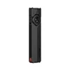 Sleek black Olight Arkfeld Pro flat flashlight with UV light and laser pointer options, isolated on white background