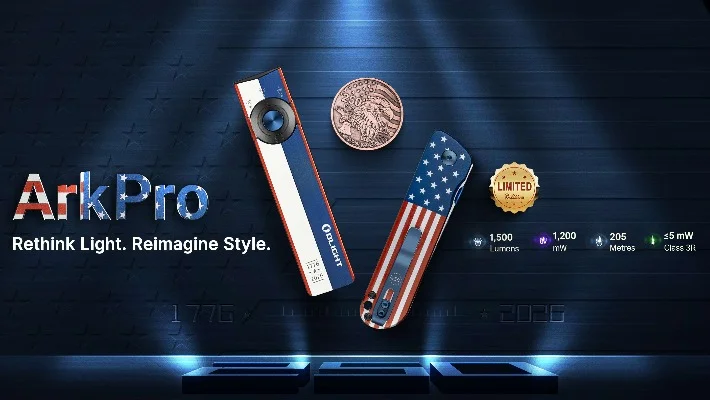 Olight Arkflex Review-1000 Lumens Adjustable Right Angle Flashlight