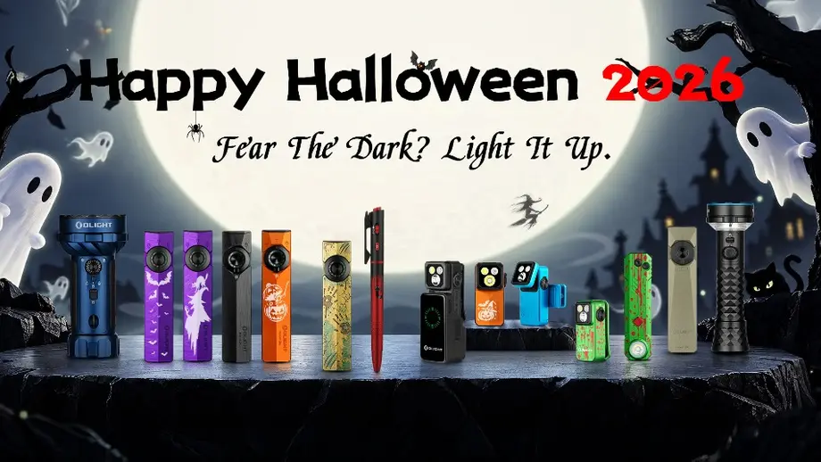 Olight Halloween Sale 2026: Discover New Releases, Spooky Bundles & Exclusive Rewards