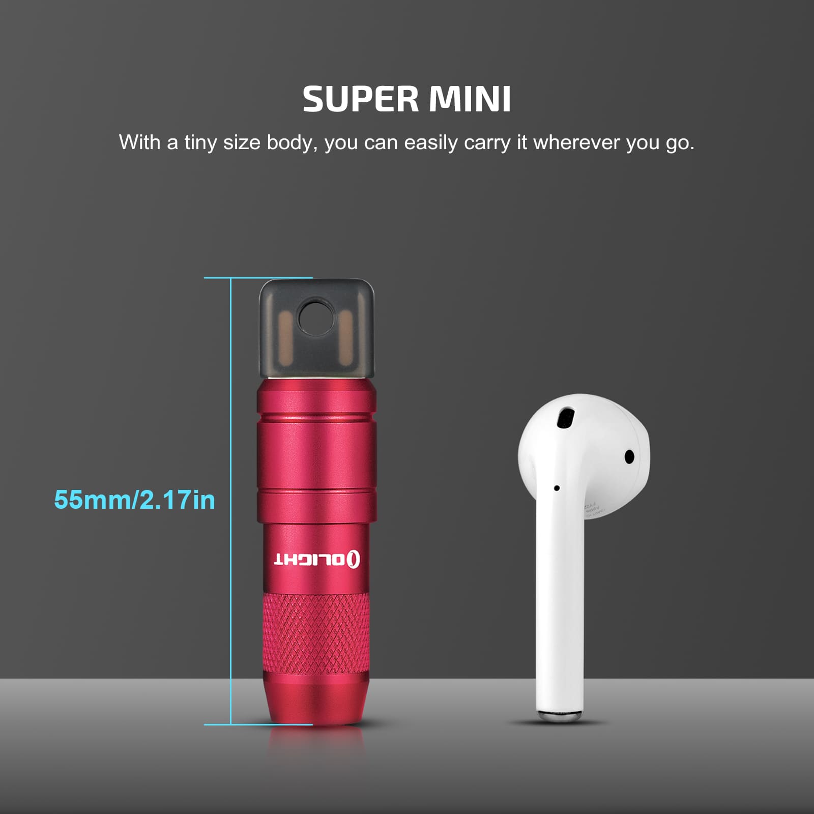 Olight iMini 2 Rechargeable Keychain Light Magnetic Mini