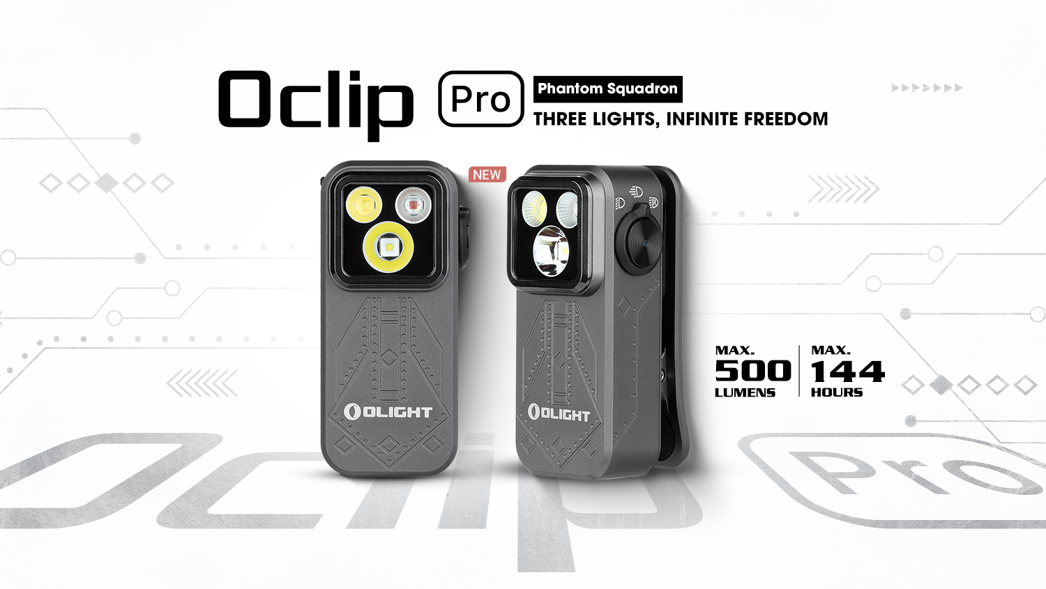 Oclip Pro Clip-On Flashlight: Versatile Lighting Solutions