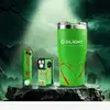Olight Zombie Green Oclip Pro Clip-on Light and EDC Flashlight with Blood Splatter Pattern on Rock for Halloween Outdoor Use