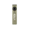 Olight Olive Green Arkfeld Ultra Flat Flashlight Front View featuring Laser Engraved Dragon for EDC and Outdoor Use