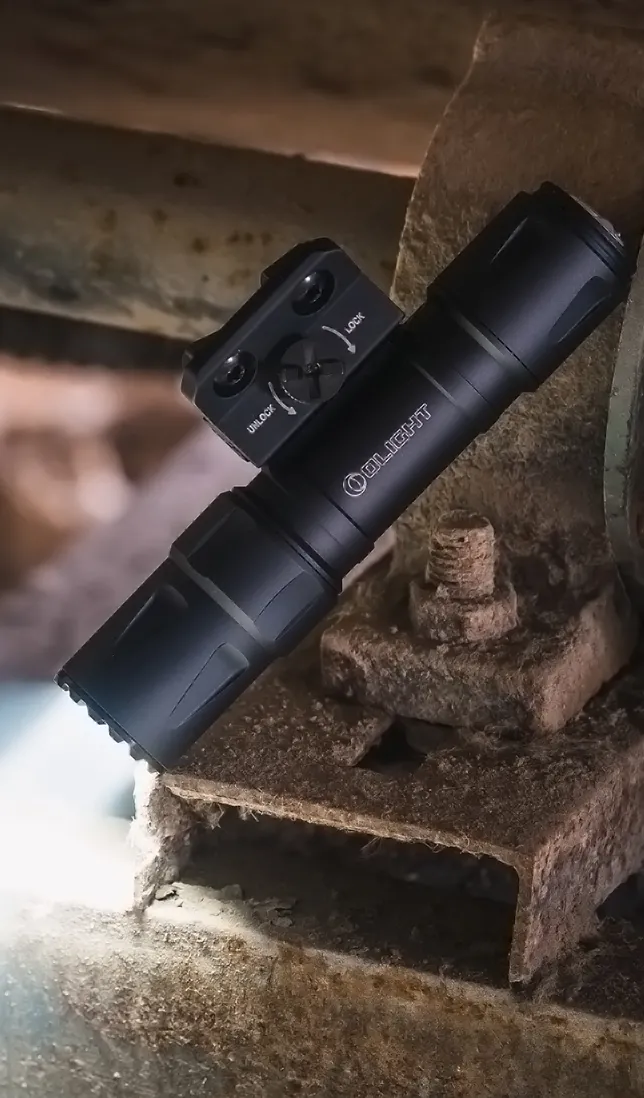 Odin S Rail Mounted Light - Powerful Tactical Flashlight