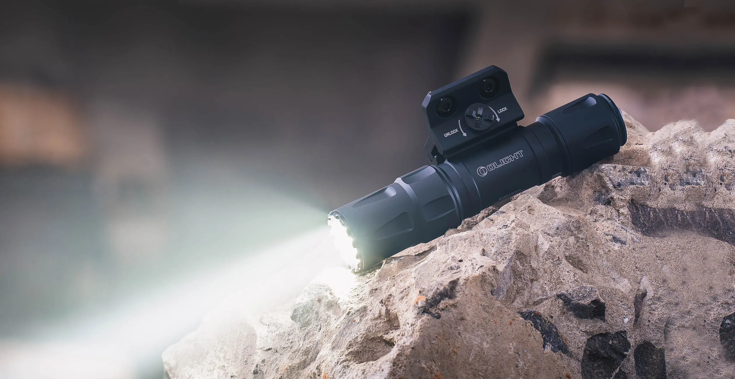 Odin S Rail Mounted Light 1500 Lumens Dual Fuel Tactical Light