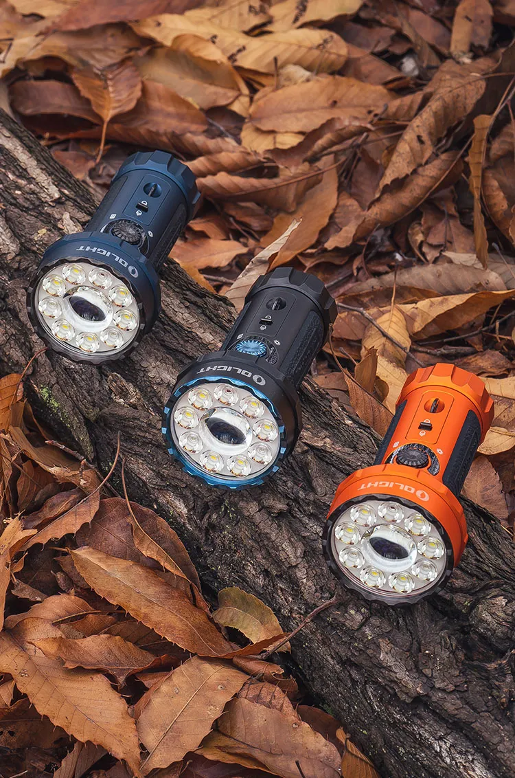 Marauder Mini Powerful LED Flashlight 7000lm RGB Dual Beam Olight