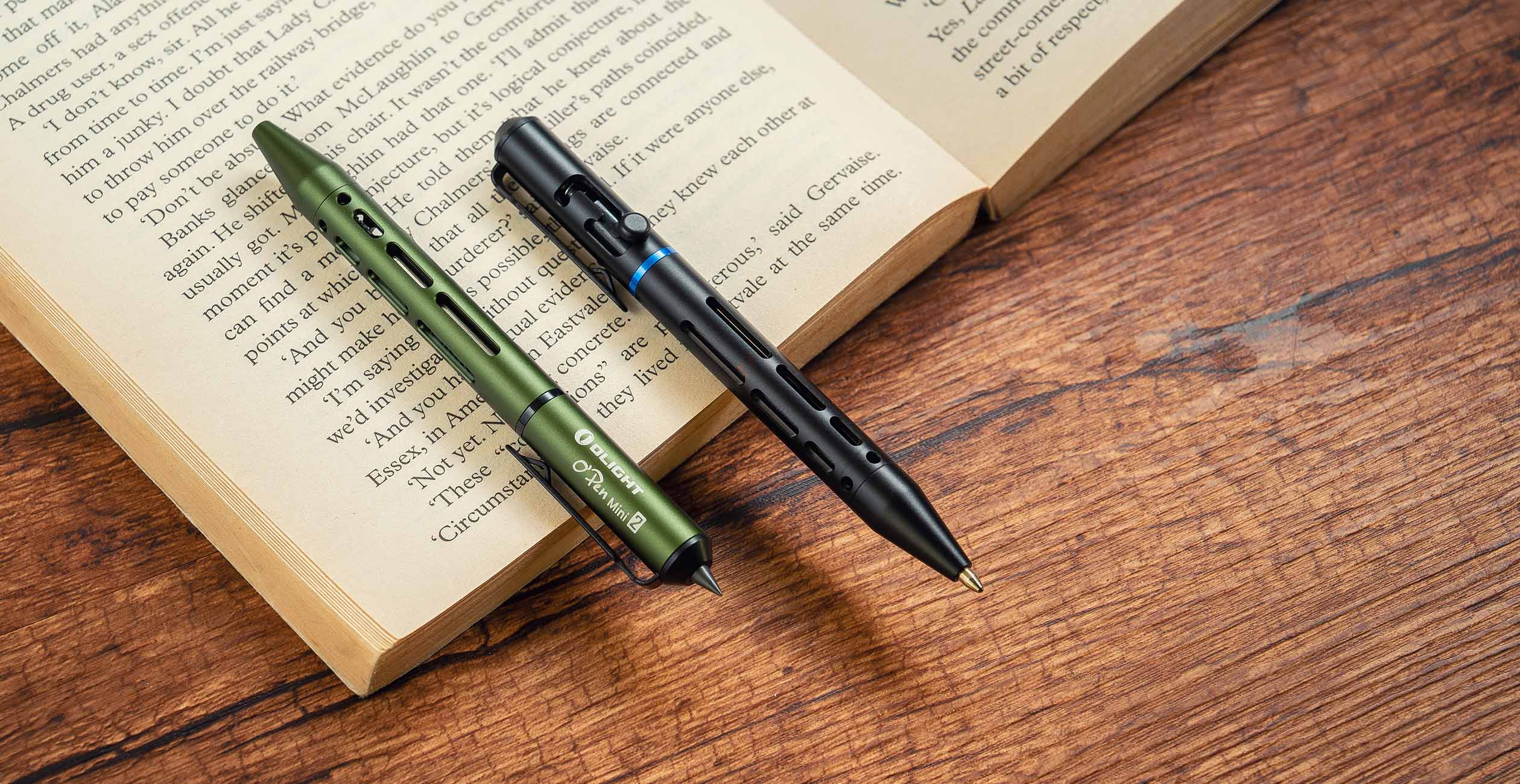 OLight Baton 3 Premium Black LED Lampe de poche à batterie 1200 lm 33 h