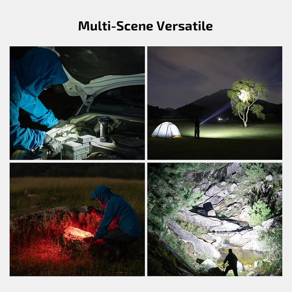 Marauder Mini 2 LED Flashlight 10000 Lumens Compact Searchlight