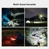 Olight Marauder Mini 2 flashlight illuminating various scenes for versatile outdoor and emergency use.