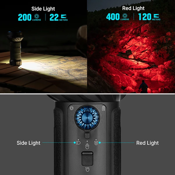 Marauder Mini 2 10000LM Flashlight Compact Powerful Spotlight