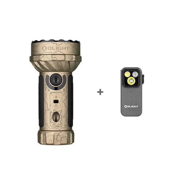 オーライト　olight Marauder Mini デザートテレイン Marauder Mini Powerful LED Flashlight With RGB- Olight