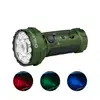 Olight Green Marauder Mini, multi-LEDs, textured grip, multi-color beam (red, green, blue) for outdoor and tactical search.