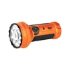 Olight Orange Marauder Mini Powerful Flashlight Studio Shot with Rotary Knob and Toggle Switch for Search and Rescue