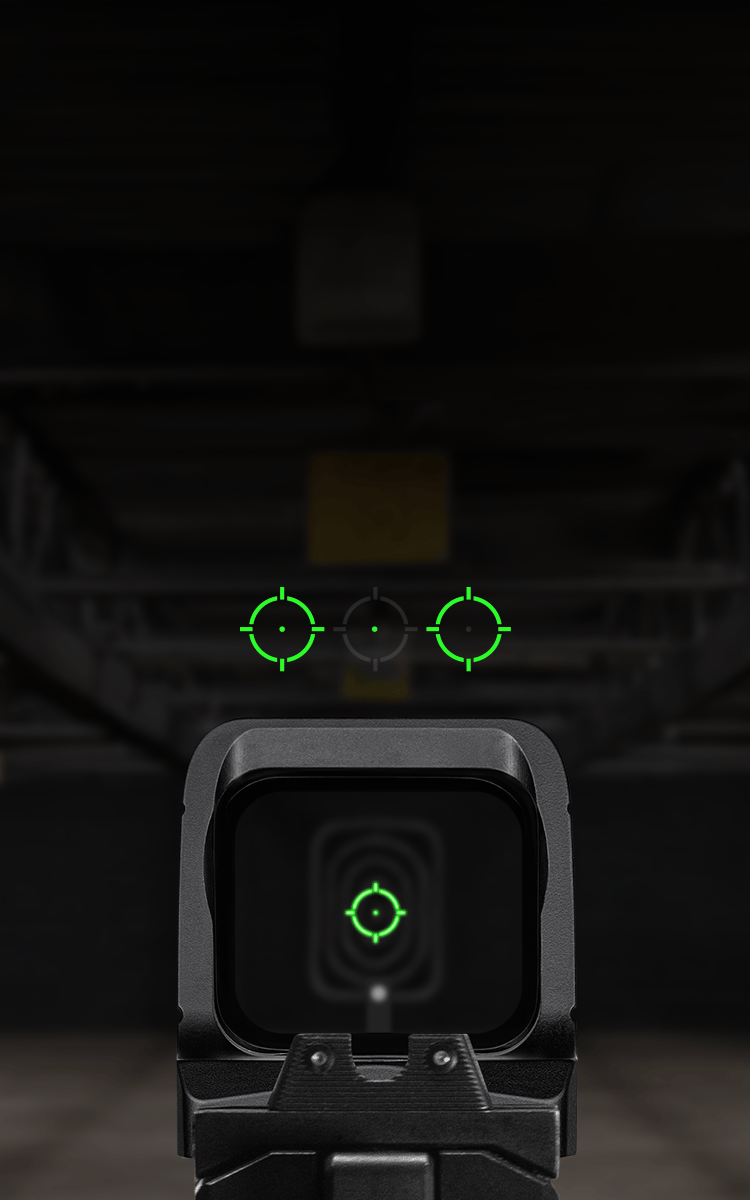 Osight X 3 MOA Dot & Circle with Magnetic Charging Cover