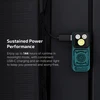 Olight Green Oclip Pro Clip-on Light USB-C Charging Close-up with Sustained Power Performance for EDC and Outdoor Use