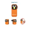 Olight Orange Oclip Pro S Multifunctional Clip Light Front View for Everyday Carry and Outdoor Lighting
