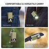 Olight OD Green Oclip Ultra Mini Clip Light showing versatile hands-free carry options for everyday use