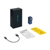 Olight Blue Oclip Ultra clip light full kit with USB cable and manuals for versatile hands-free lighting