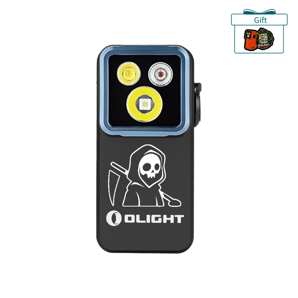 OLIGHT ①Oclip＆②imini 2＆③i3E＆④パッチ ★4点セット★ Oclip Headband Versatile Multi Angle Clip Light 530lm EDC