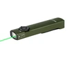 Olight Green Arkfeld Flat Flashlight with Laser Pointer for Everyday Carry