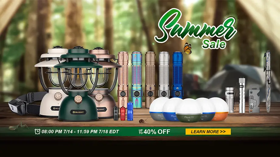 Olight 2022 Summer Sale Guide! Save your money