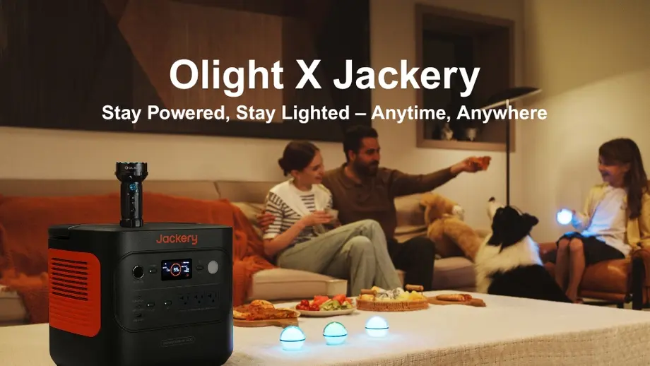 OLIGHT × JACKERY: Stay Powered, Stay Lighted – Anytime, Anywhere
