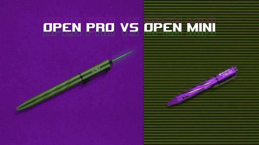 OPen Pro or OPen Mini? Choose you EDC Pen as you wish!