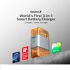 Olight Orange Ostation X 3-in-1 Smart AA AAA Battery Charger and Tester for Home Storage with Award Badges