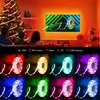 RGB LED strip lights, app control, music sync, USB. Ideal for TV backlighting, home decor, Christmas lights.