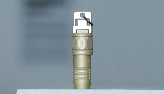 iUltra OAL Keychain Flashlight USBC Rechargeable 80 Lumens Tough