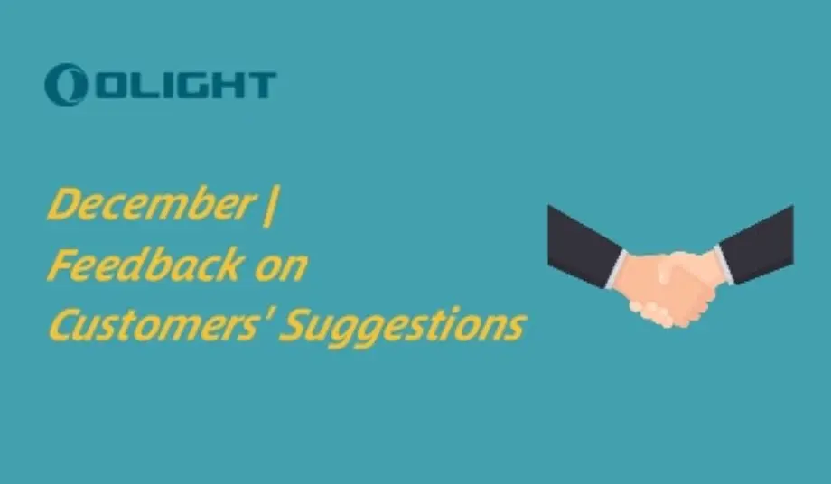 December | Feedback on Customer Suggestions