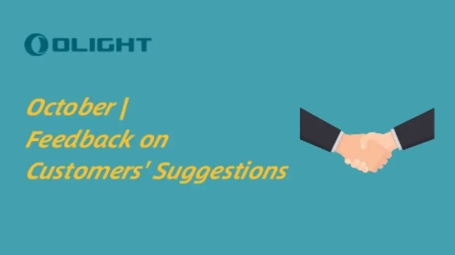 October | Feedback on Customer Suggestions