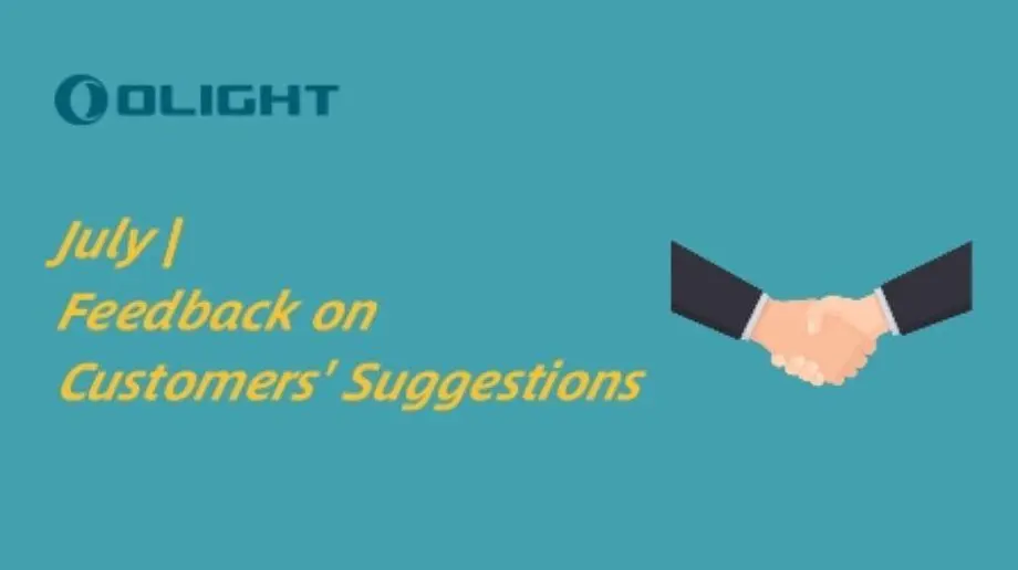 July | Feedback on Customer Suggestions