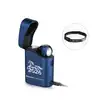 Olight Blue Perun 3 Mini Headlamp with Charging Case and Headband for Hands-free Illumination and Portable Power