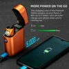 Olight Orange Perun 3 Mini and Charging Case with 5000 mAh Power Bank Function for Portable Device Charging
