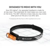 Olight Orange PERUN 3 MINI Headlamp with Black 3D-mesh Reflective Headband for Outdoor Activities