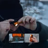 Olight Orange PERUN 3 MINI from Headlamp to Handheld Flashlight Conversion with One-Handed Operation