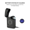 Olight Black PERUN 3 MINI Wireless Charger with LED Digital Display for Battery Status Monitoring