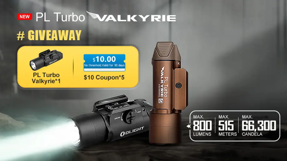 PL-Turbo Tactical Light: Unmatched Intensity, Floodlight and Spotlight Combination