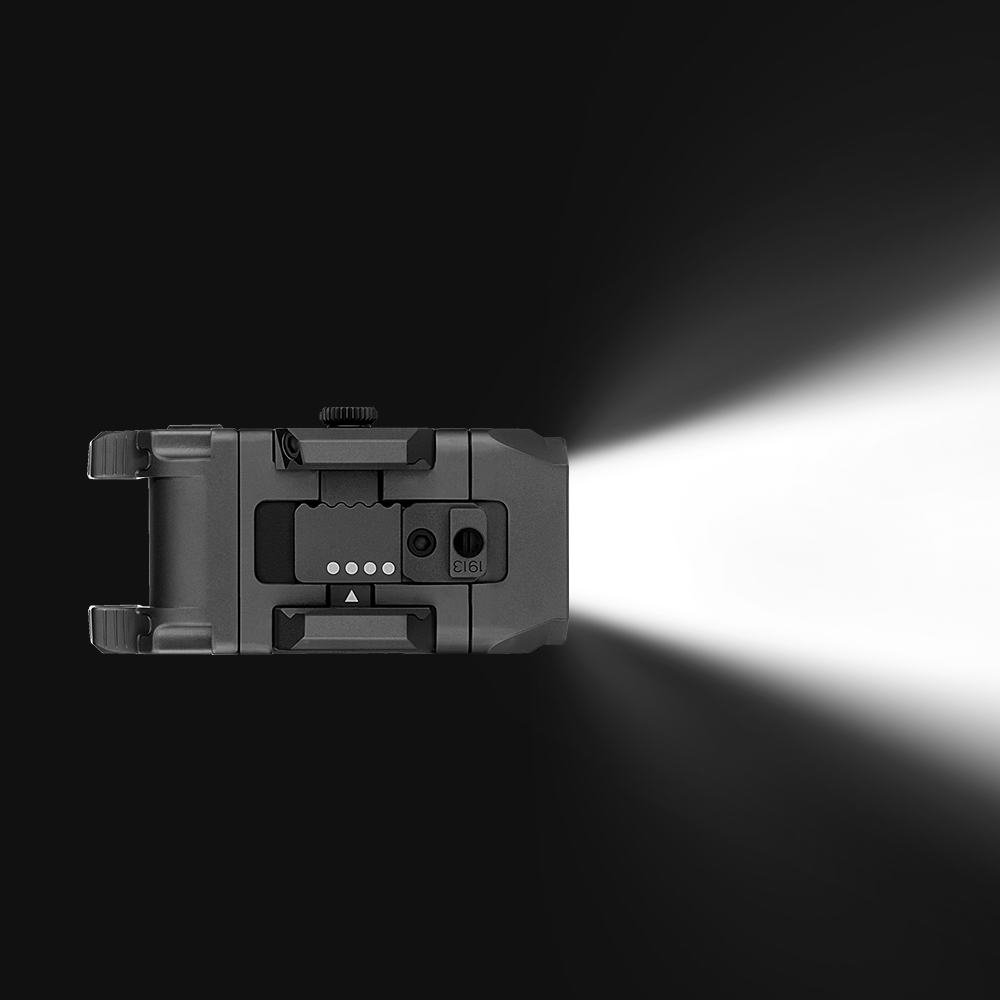 PL X Tactical Weapon Light 1200 Lumens Dual Beam Rechargeable WML