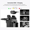 Olight Black PL X GL Weapon Light Close Up View of USB-C Charging Port for Convenient Tactical Battery Recharge