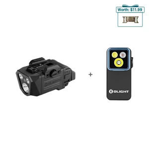 Black Olight Osight R Tactical Weapon Light Combo with Compact Flashlight and Free Gift for Tactical and Outdoor Use