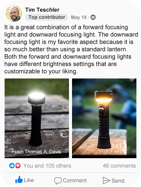 Olight Prowess Multifunctional Flashlight with Bidirectional Lighting main image 1