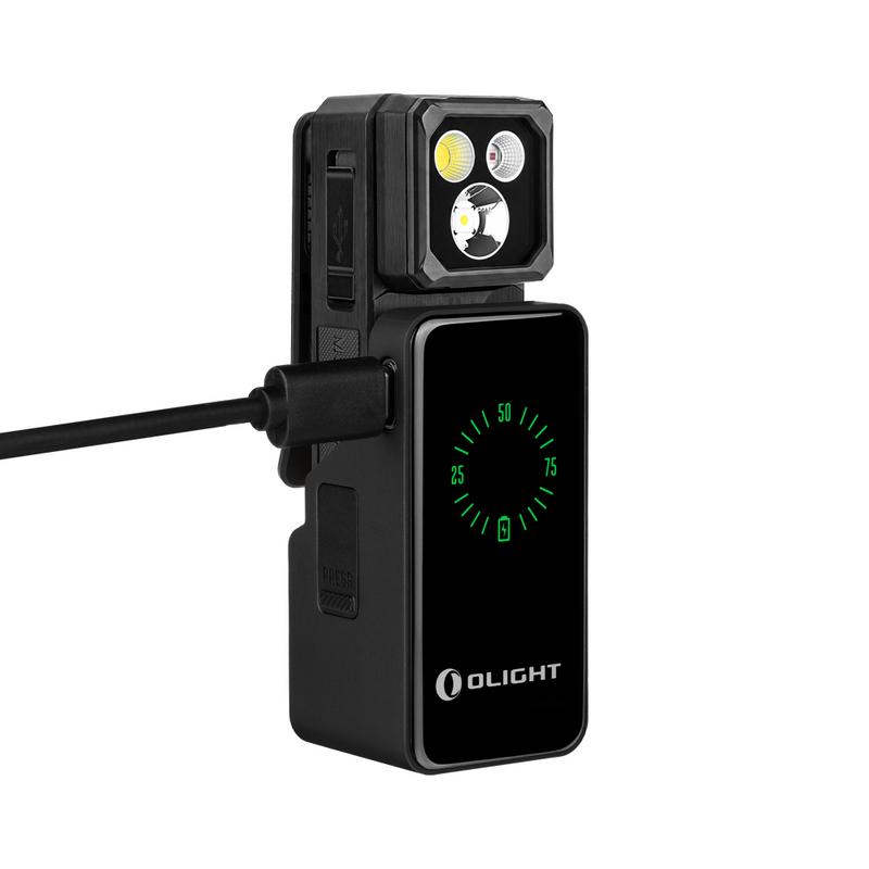 Oclip 2 Ultra Clip Flashlight Multi use EDC Light with Headband