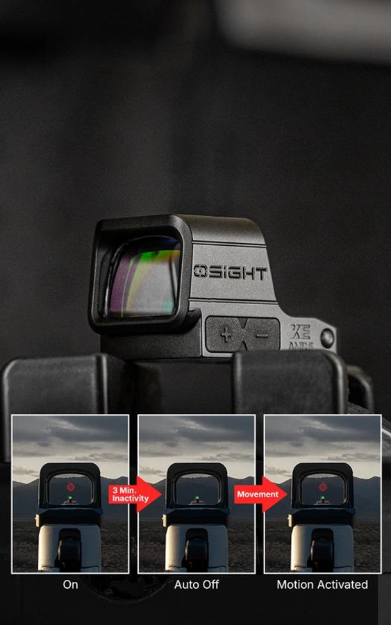 Osight XE AMRS Enclosed Red Dot Sight Pistol Optic CBRS Sights