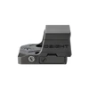Black Osight red dot sight, side view with adjustment dials visible